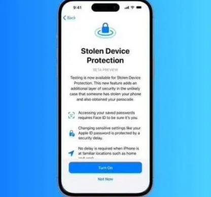 衡南苹果授权维修店分享被盗设备保护功能开启方法 