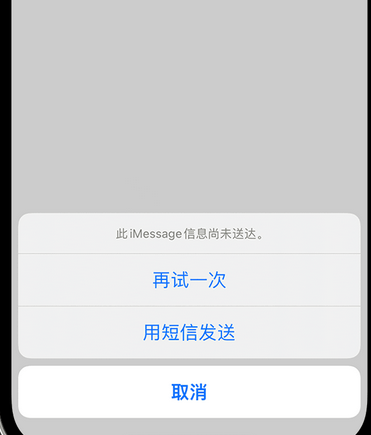 衡南apple维修iPhone上无法正常发送iMessage信息