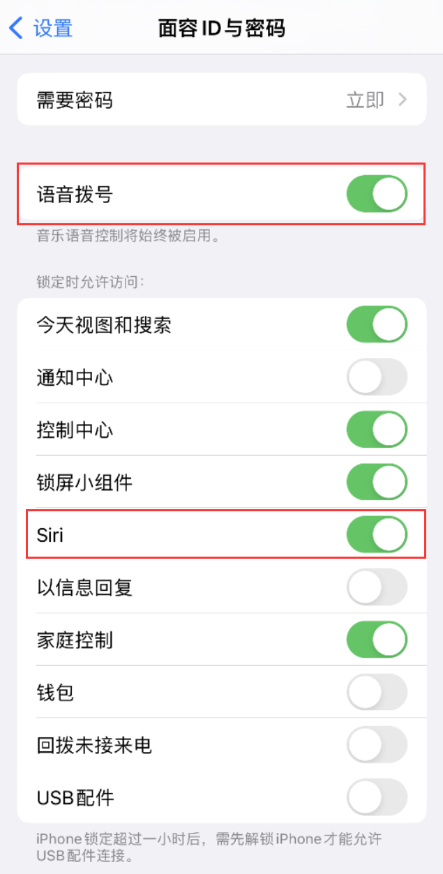 衡南苹果维修网点分享不解锁 iPhone 的情况下通过 Siri 拨打电话的方法 