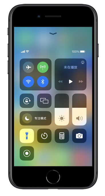 衡南苹果14维修分享苹果iPhone 14 Pro手电筒开启方法 