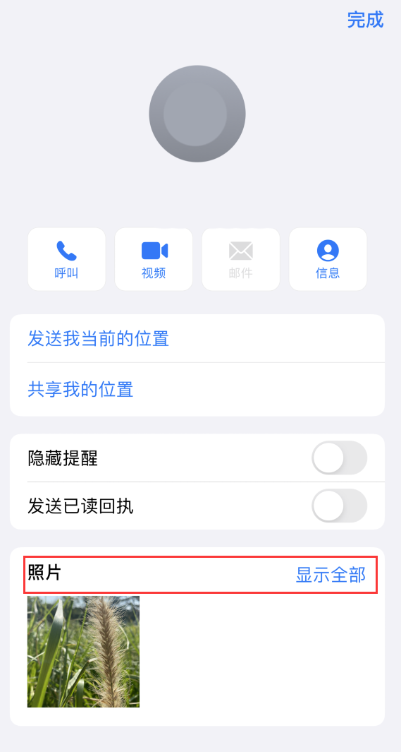 衡南苹果手机维修分享如何快速查找 iMessage 信息中的图片等附件 